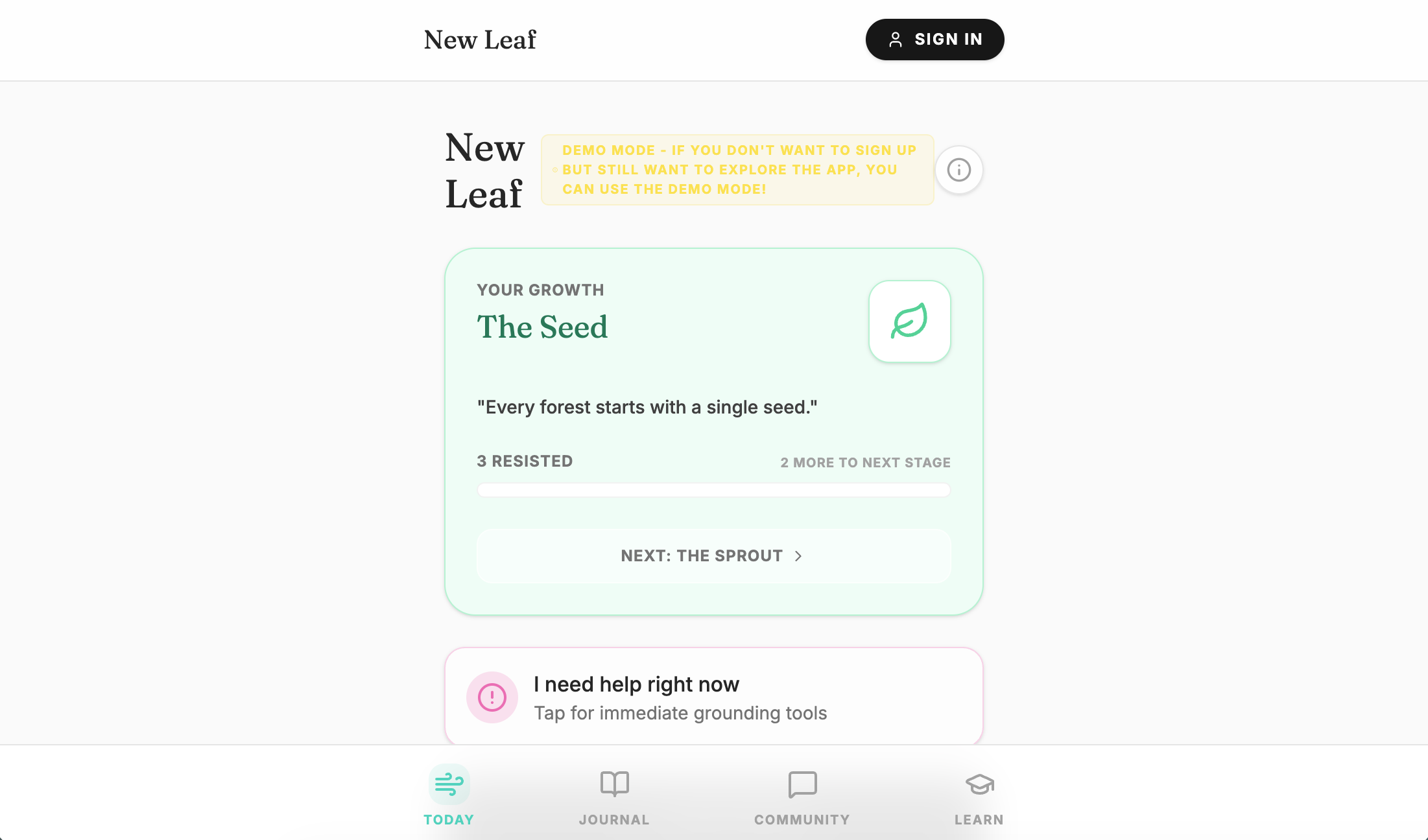 New Leaf